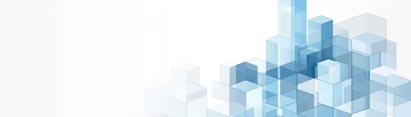 Obraz premium Abstract geometric shapes background design