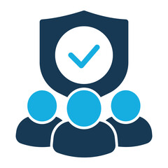 Security Icon Duo Tone Style for Team Building Pack Icon Themes