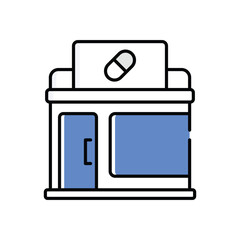 Pharmacy  Vector icon