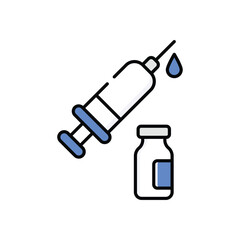 Vaccine  Vector icon
