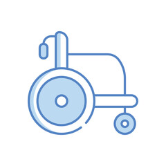 Disabled Car Vector icon