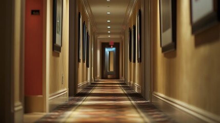 Fototapeta premium Modern Hallway with Stylish Decor