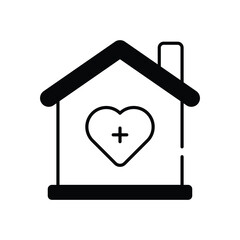Health Institution Vector icon