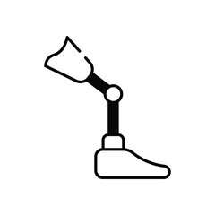 Prosthesis  Vector icon