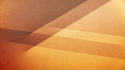 Brown mustard red orange gold golden yellow beige white abstract background. Geometric shape. Line stripe corner triangle. Color gradient. Noise grain. Premium. Design. 