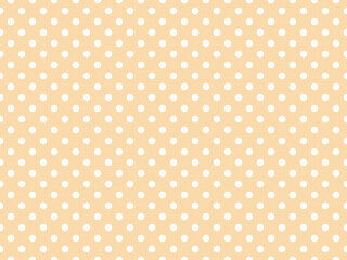 texturised white color polka dots over navajo white brown backgr