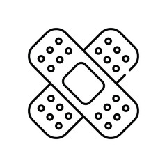 Bandage  Vector icon