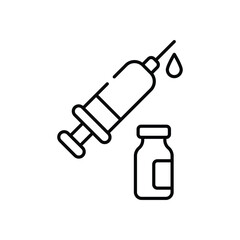 Vaccine  Vector icon