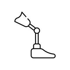 Prosthesis  Vector icon