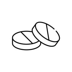 Tablet Pill Vector icon