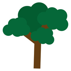 Isolated tree icon Vector