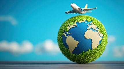 Fototapeta premium Conceptual Representation of Climate Resilience Strategies