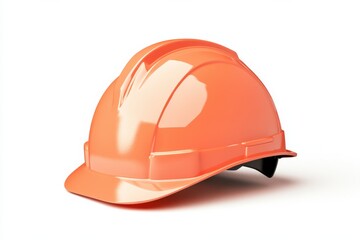 Fototapeta premium Cheerful plasticine style construction helmet icon suitable for playful environments and themes