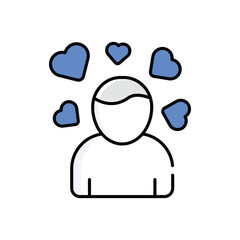 Self Love  Vector icon
