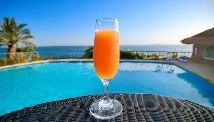 Pitch cocktails at the pool bar