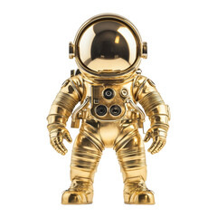 Golden Astronaut Space Suit Space Exploration Gold