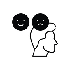Critical Thinking Vector icon