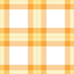 Pale Wheat Seamless Tartan with Muted White accents Textile Design