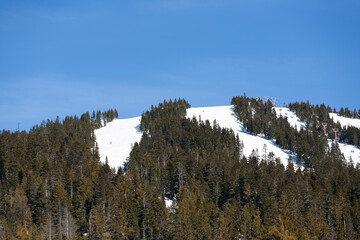 A mountain peak in British Columbia.