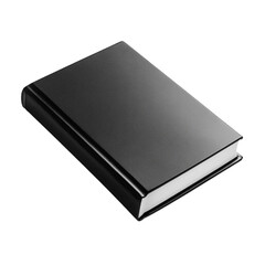 Black Hardcover Book Mockup Elegant Design Template