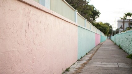 empty street in the city