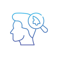 Psychotherapy  Vector icon