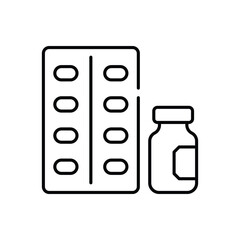 Prescription  Vector icon