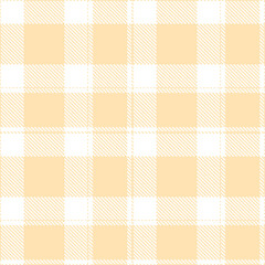Modern Seamless Tartan in Dusty Pale Peach tones Textile Design