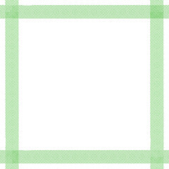 グリーンドットのチェックフレーム