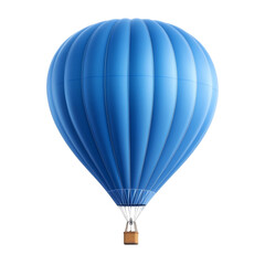 Fototapeta premium Blue Hot Air Balloon Adventure Flight Travel,