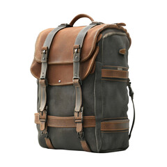 Vintage Leather Backpack Travel Bag Stylish Design,
