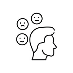 Emotional Intelligence Vector icon