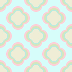 seamless pattern with flowers