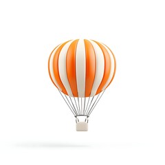 Obraz premium 3d parachute logo design