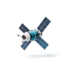 Fototapeta premium 3d satellite logo