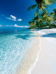 Fototapeta premium Tropical Beach Paradise Seascape