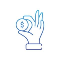 Salary Vector icon