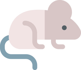 mouse Illustration on a white background.