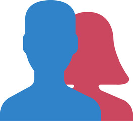 users Illustration on a white background.