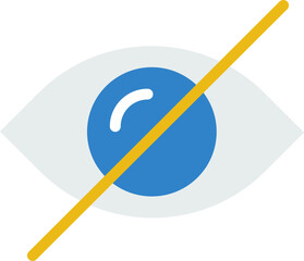 hide Illustration on a white background.