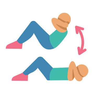Sit Ups Icon