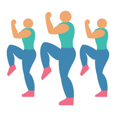 Aerobics Icon