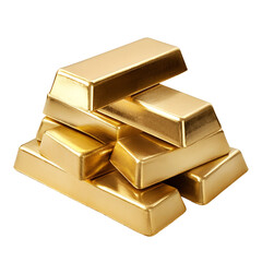 Gold bars stacked wealth luxury precious metal