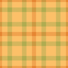 Modern Seamless Tartan in Pale Apricot tones Textile Design Variant 2240