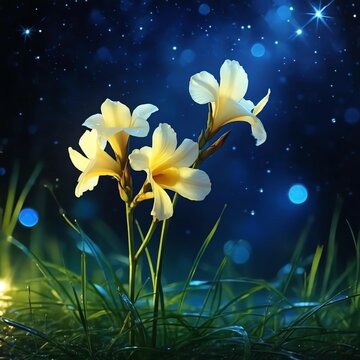 Cicha noc: natura, frezje, gwiazdy i rzeka w idealnej harmonii