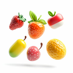 Stylized 3D Food Icon Pack for Apps and Websites