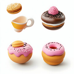Stylized 3D Food Icon Pack for Apps and Websites