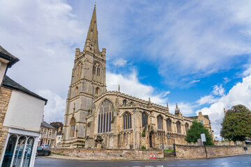 Obraz premium All Saints Church in Stamford, England