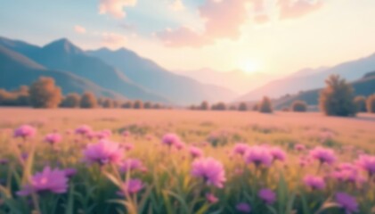 Abstract blurred landscape, calming pastel hues, website, ethereal, texture