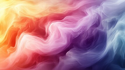 Obraz premium Colorful Swirling Abstract Background with Soft Textures and Patterns